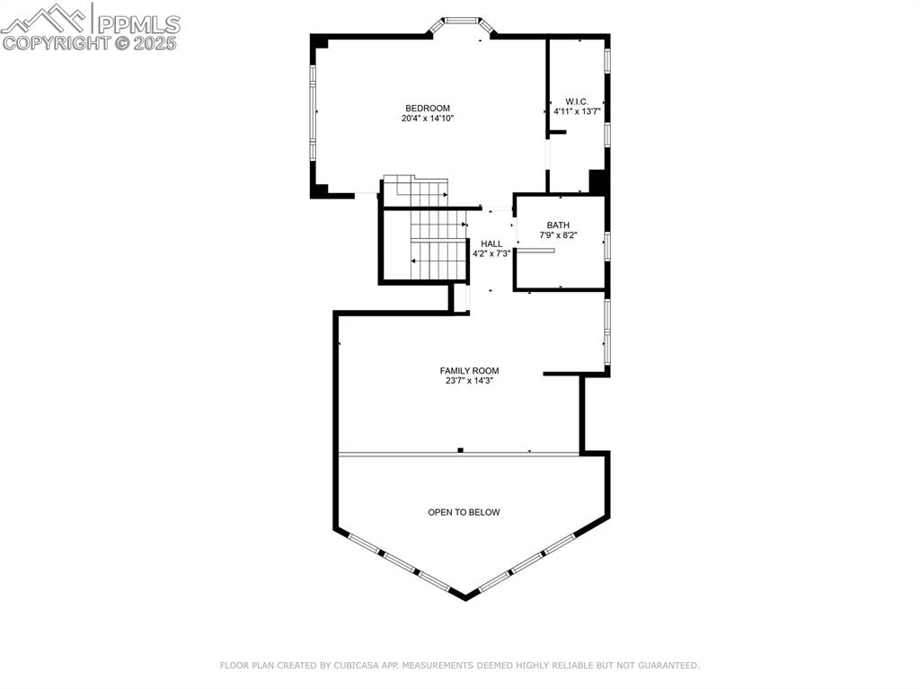 8716 Chipita Park Road Cascade, CO 80809 - Photo 49 of 50 Second Level Floor Plan