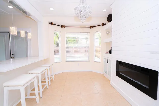 a spacious bathroom with a bathtub and a shower