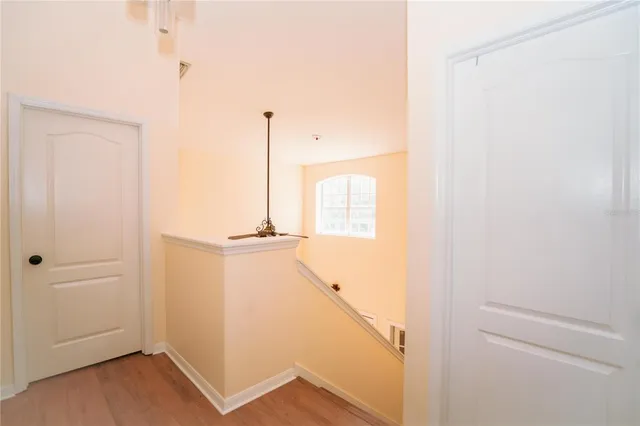 a view of a room with rack on the wall