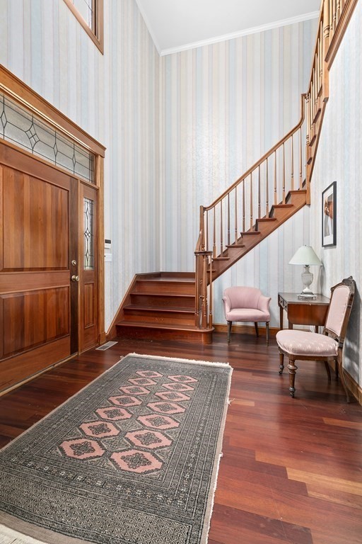 59 Crestview Road Milton, MA 02186 - Photo 2 of 32 a view of entryway livingroom and hall