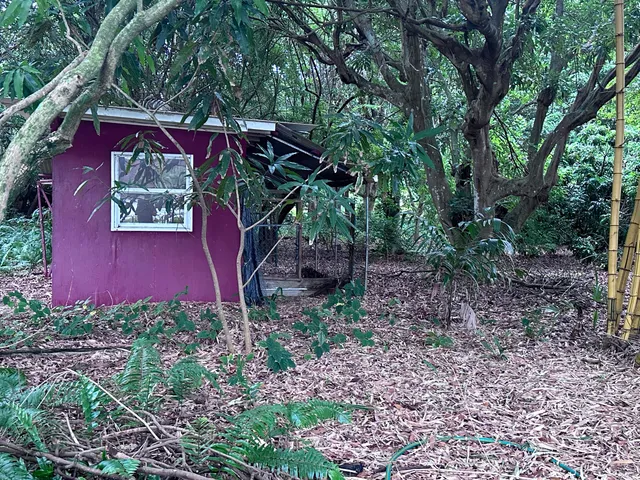 a view of a out door space area