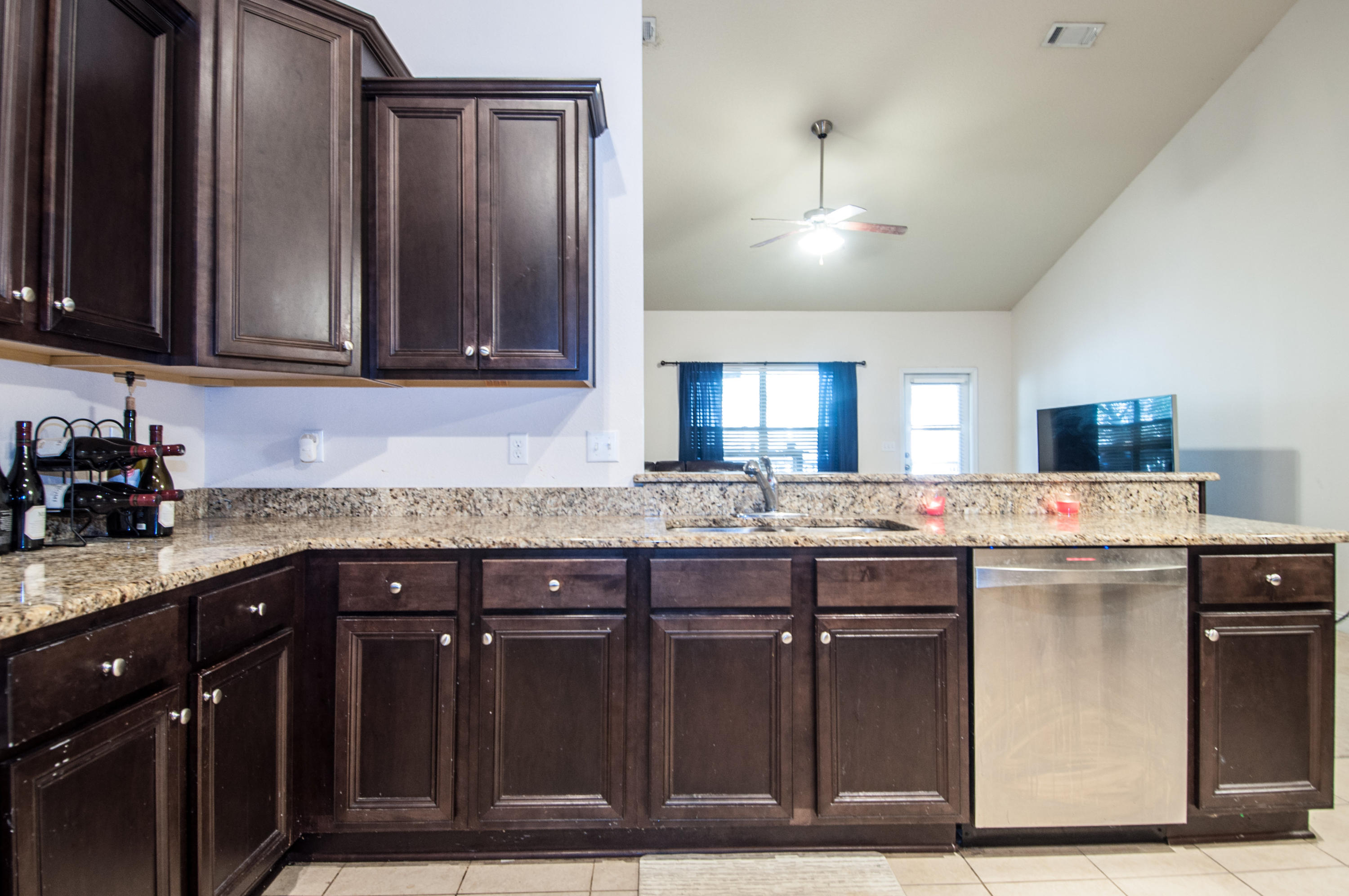 93 Mango Lane Freeport, FL 32439 - Photo 9 of 45 a kitchen with a sink and cabinets