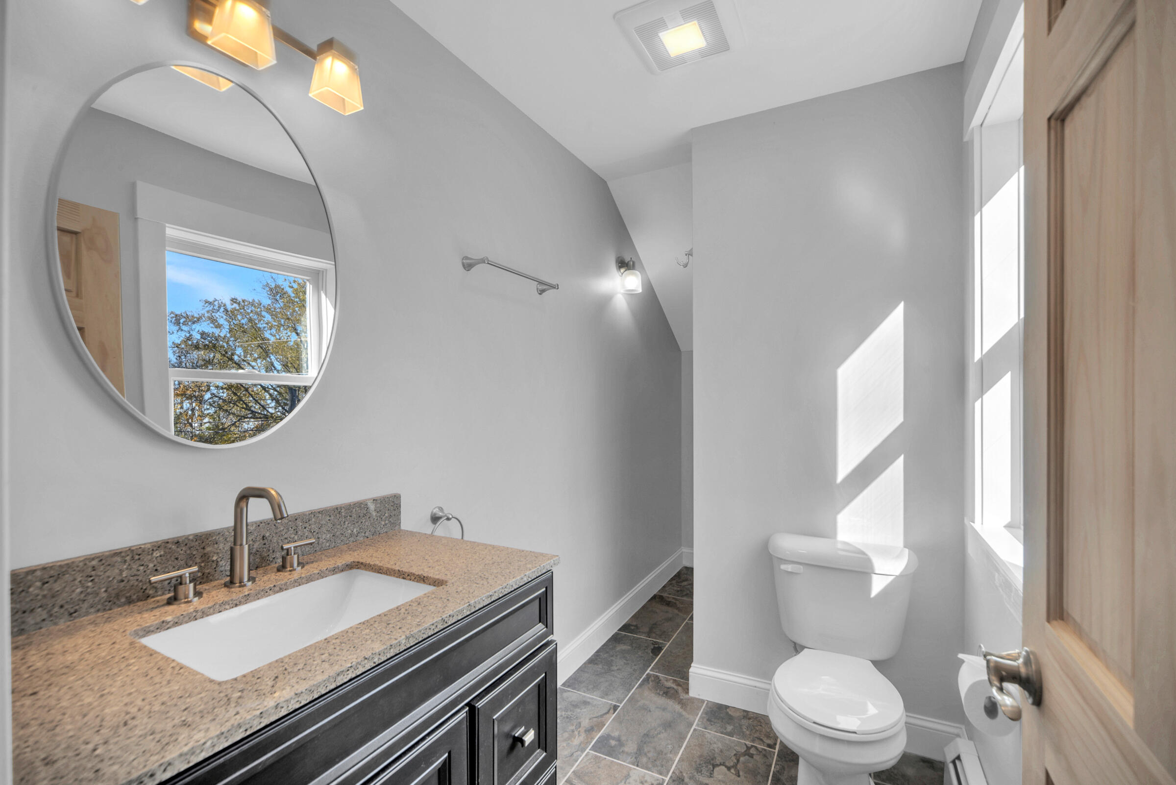 820 Alexander Reed Road Richmond, ME 04357 - Photo 21 of 41 Full Bathroom--Tub Behind Toilet