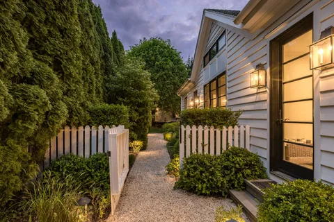 a view of a pathway of the house