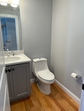 39 Staples Street Billerica, MA 01821 - Photo 11 of 25 a bathroom with a sink and a toilet