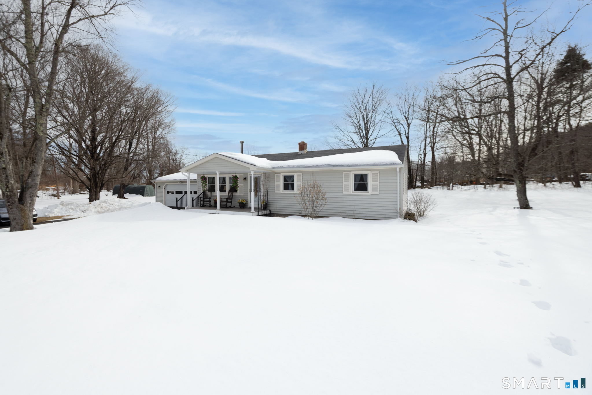351 Platt Hill Road Winchester, CT 06098 - Photo 4 of 40 a view of residential house with a large tree