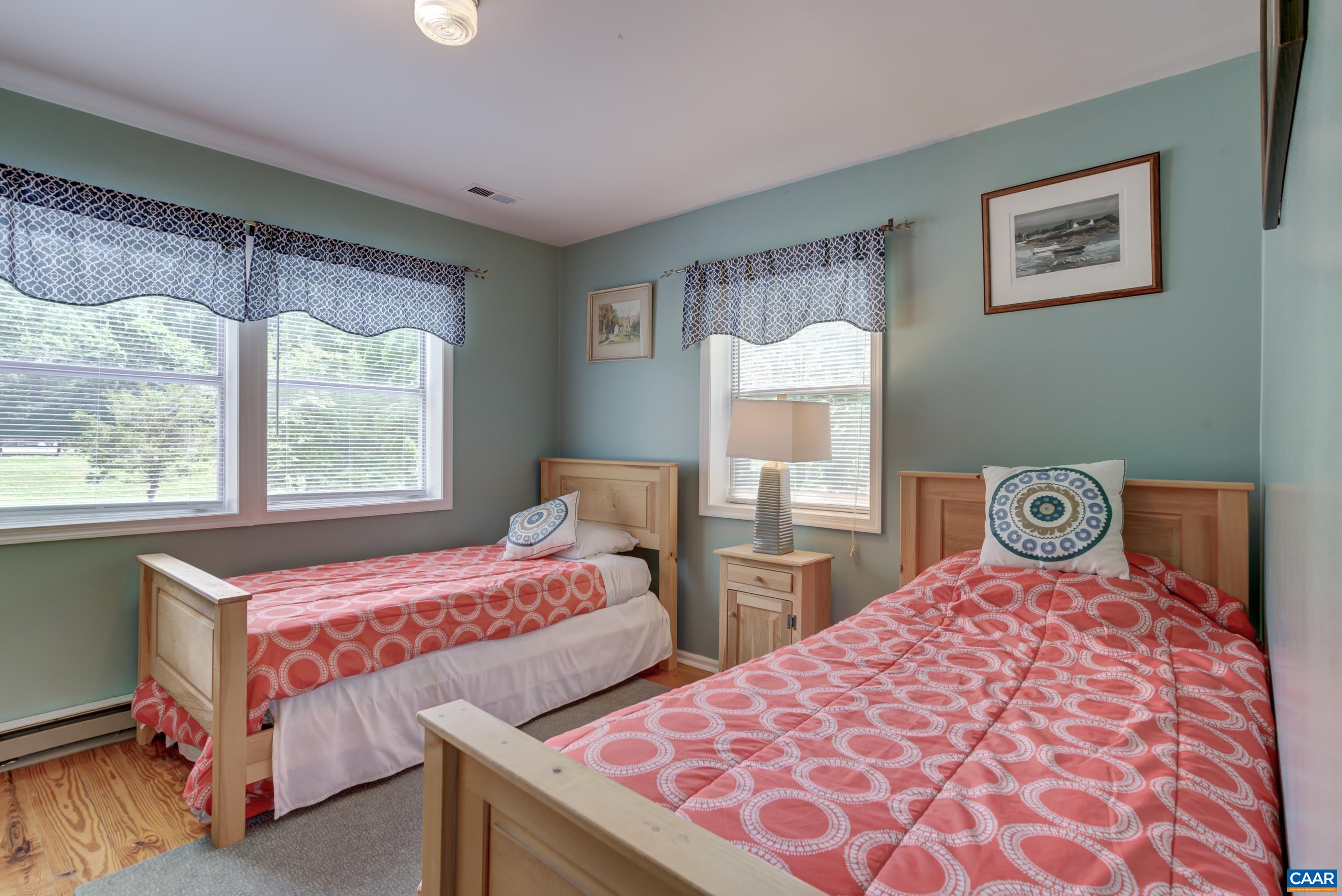 5317 Stony Point Road Barboursville, VA 22923 - Photo 55 of 69 a bedroom with two beds and a large window