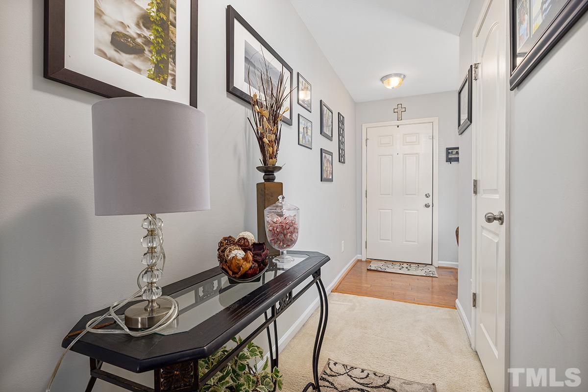 4818 Kitledge Drive Raleigh, NC 27610 - Photo 3 of 23 a view of entryway with furniture