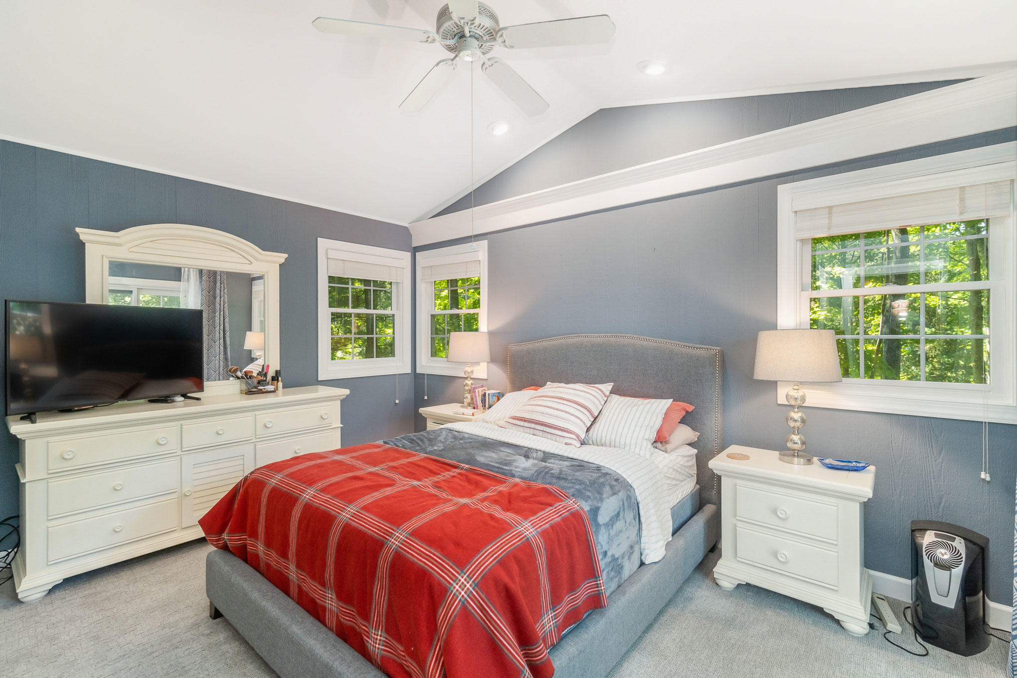 18753 Rapids Road Thompsonville, MI 49683 - Photo 29 of 46 master bedroom