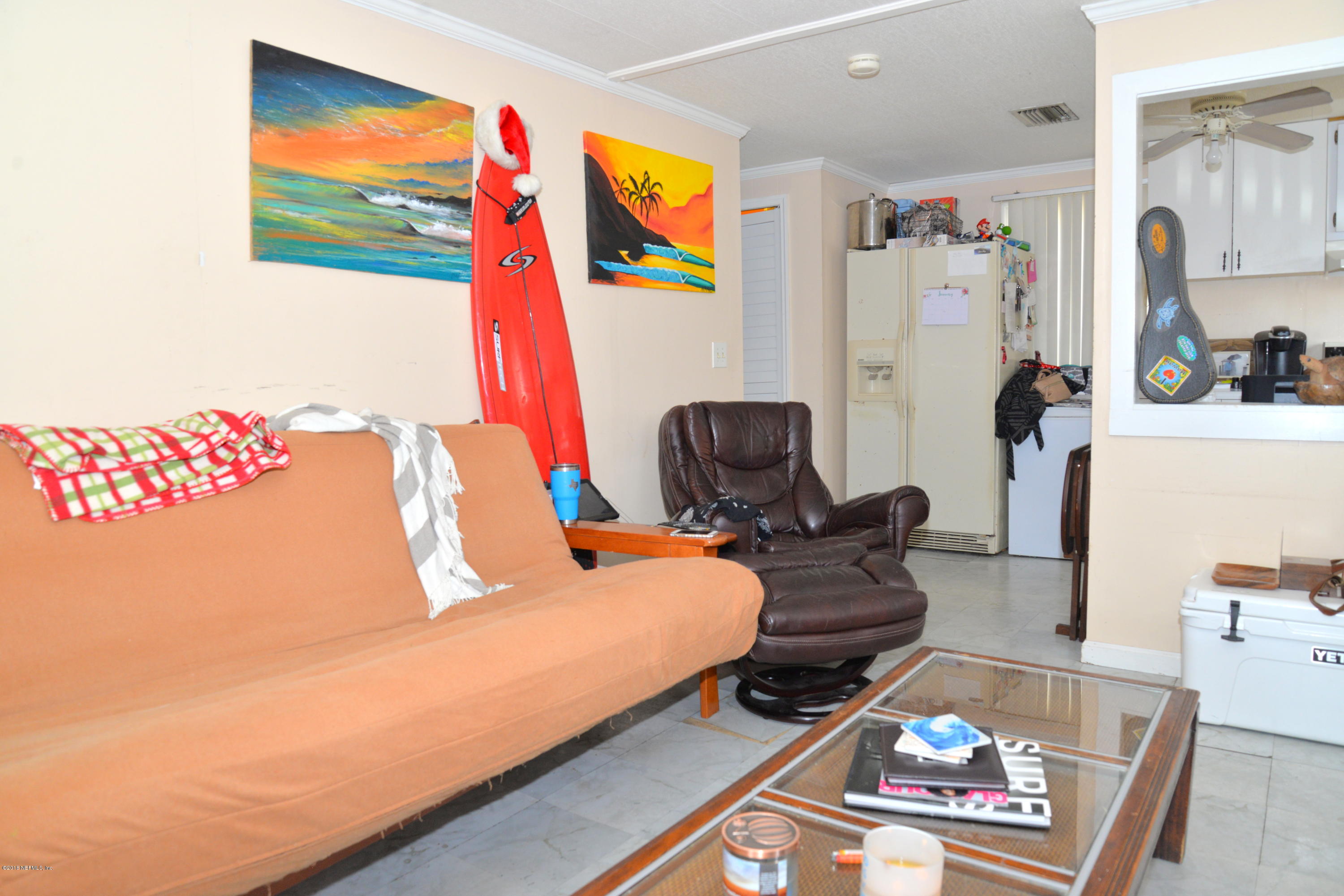 900 Palermo Road St. Augustine, FL 32086 - Photo 6 of 12 a bedroom with a bed and a couch