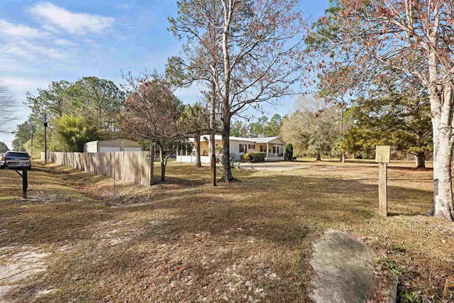 a view of outdoor space with trees
