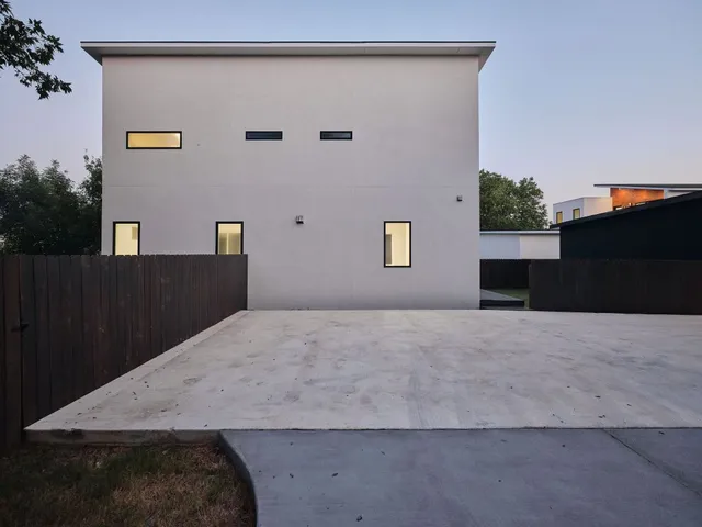 a view of outdoor space and front view of a house