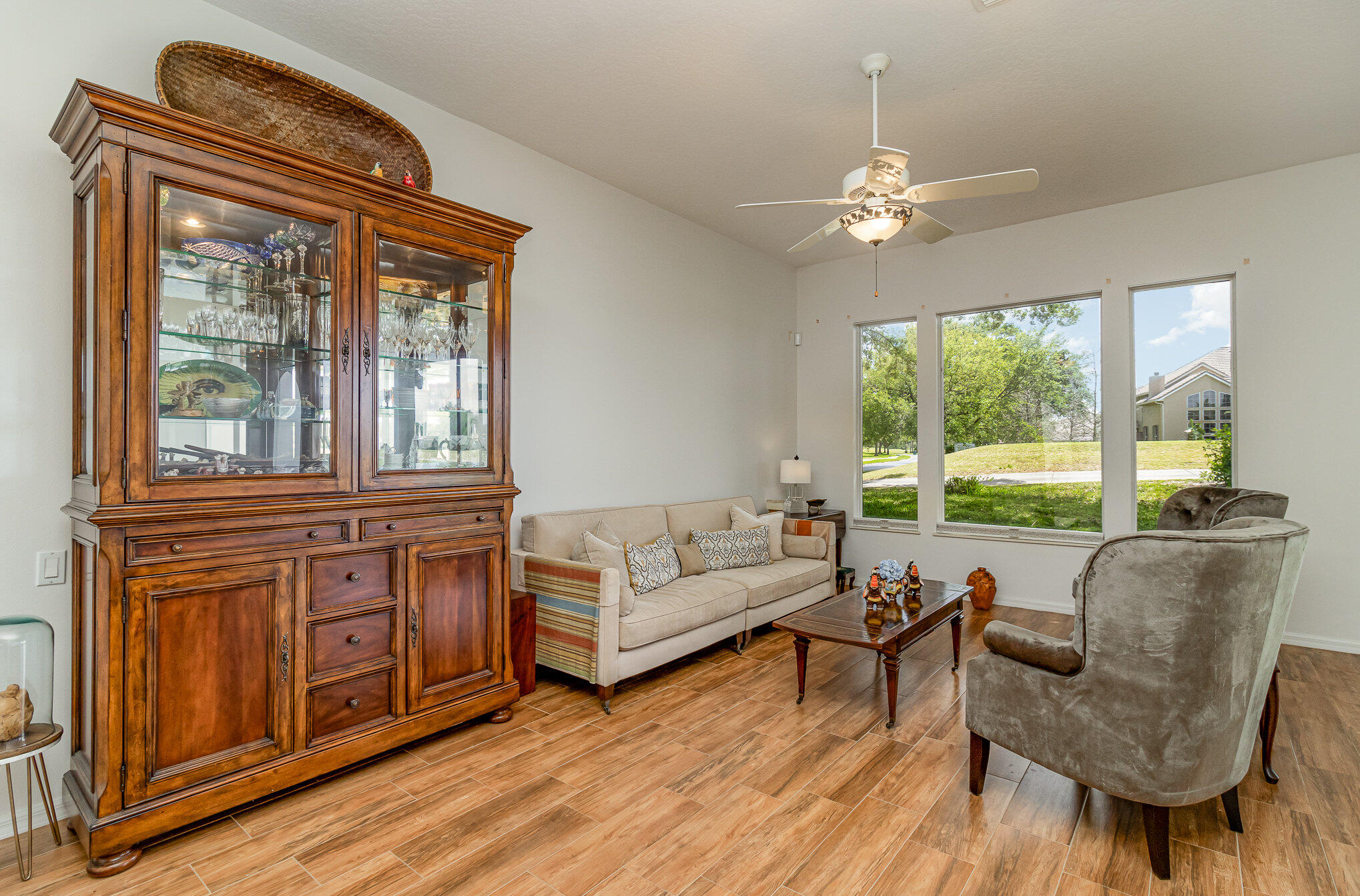 7951 Daventry Drive Melbourne, FL 32940 - Photo 14 of 46 a living room with furniture and a large window