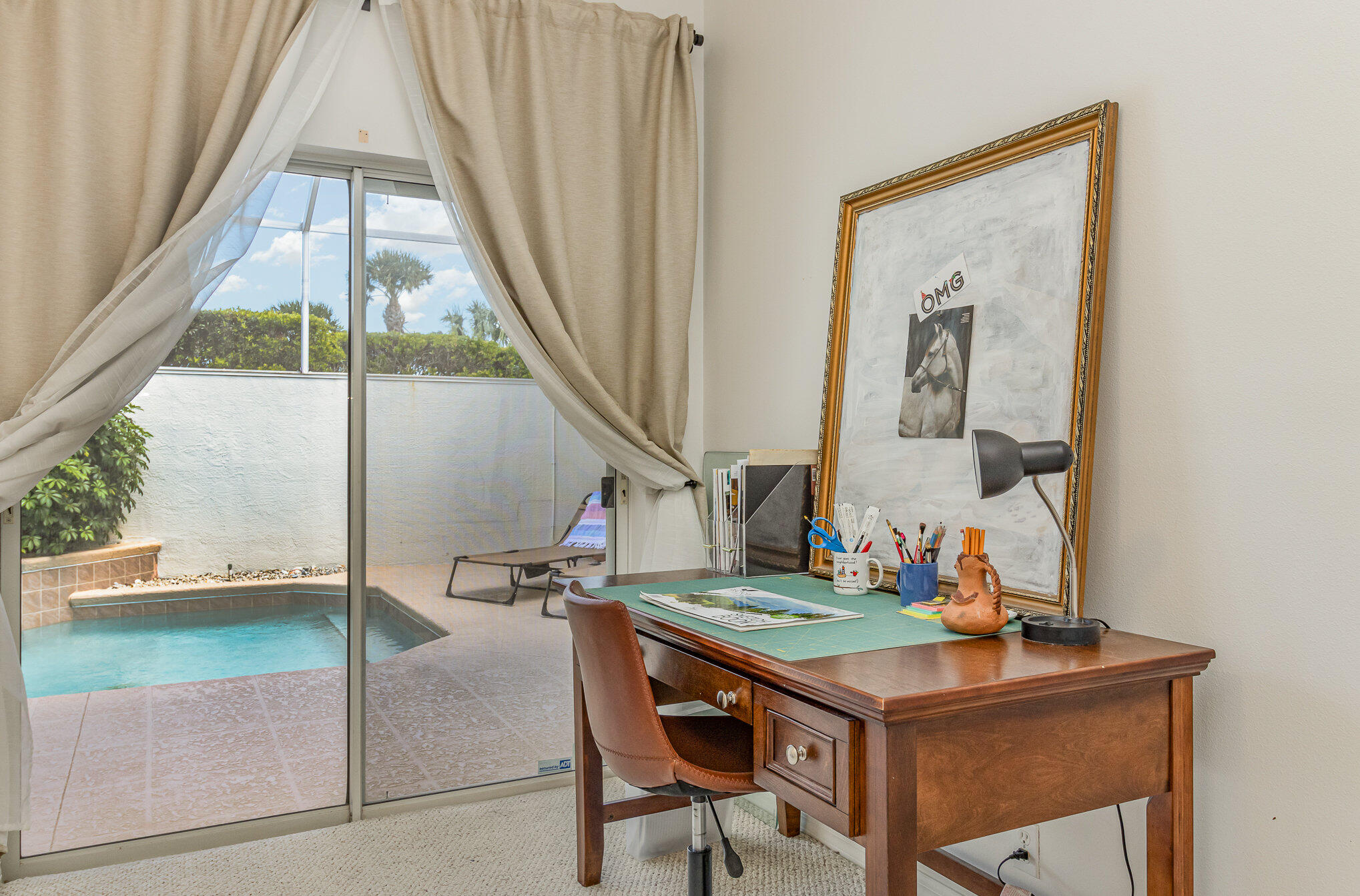 7951 Daventry Drive Melbourne, FL 32940 - Photo 18 of 46 a view of a workspace with furniture