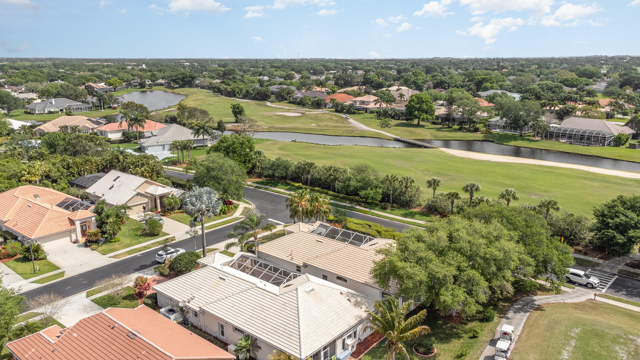7951 Daventry Drive Melbourne, FL 32940 - Photo 43 of 46 an aerial view of residential building with outdoor space