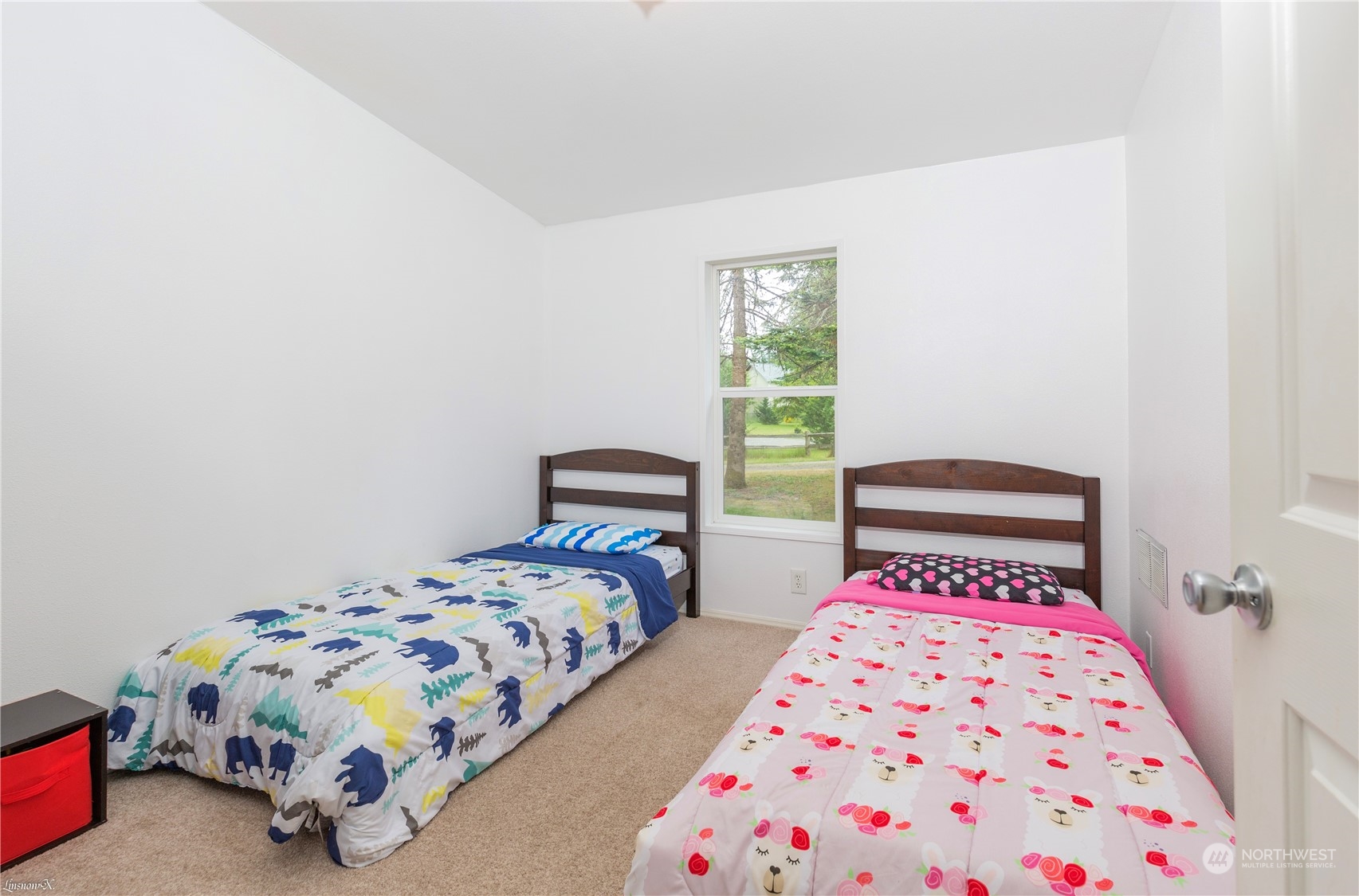 9138 176th Avenue Southwest Rochester, WA 98579 - Photo 3 of 25 a bedroom with two beds and a lamp