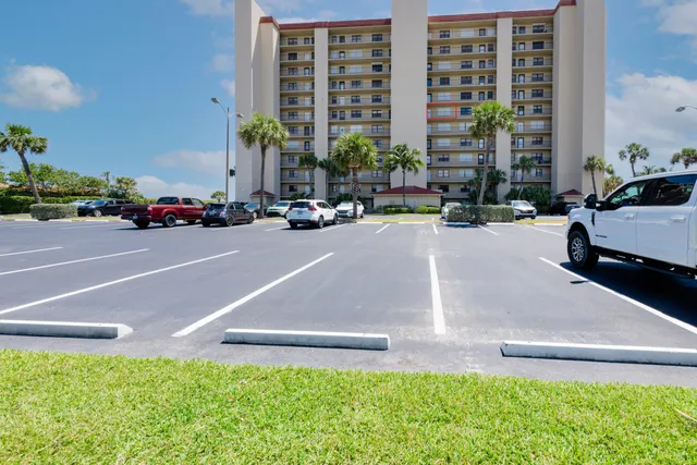 a view of a city and an ocean view