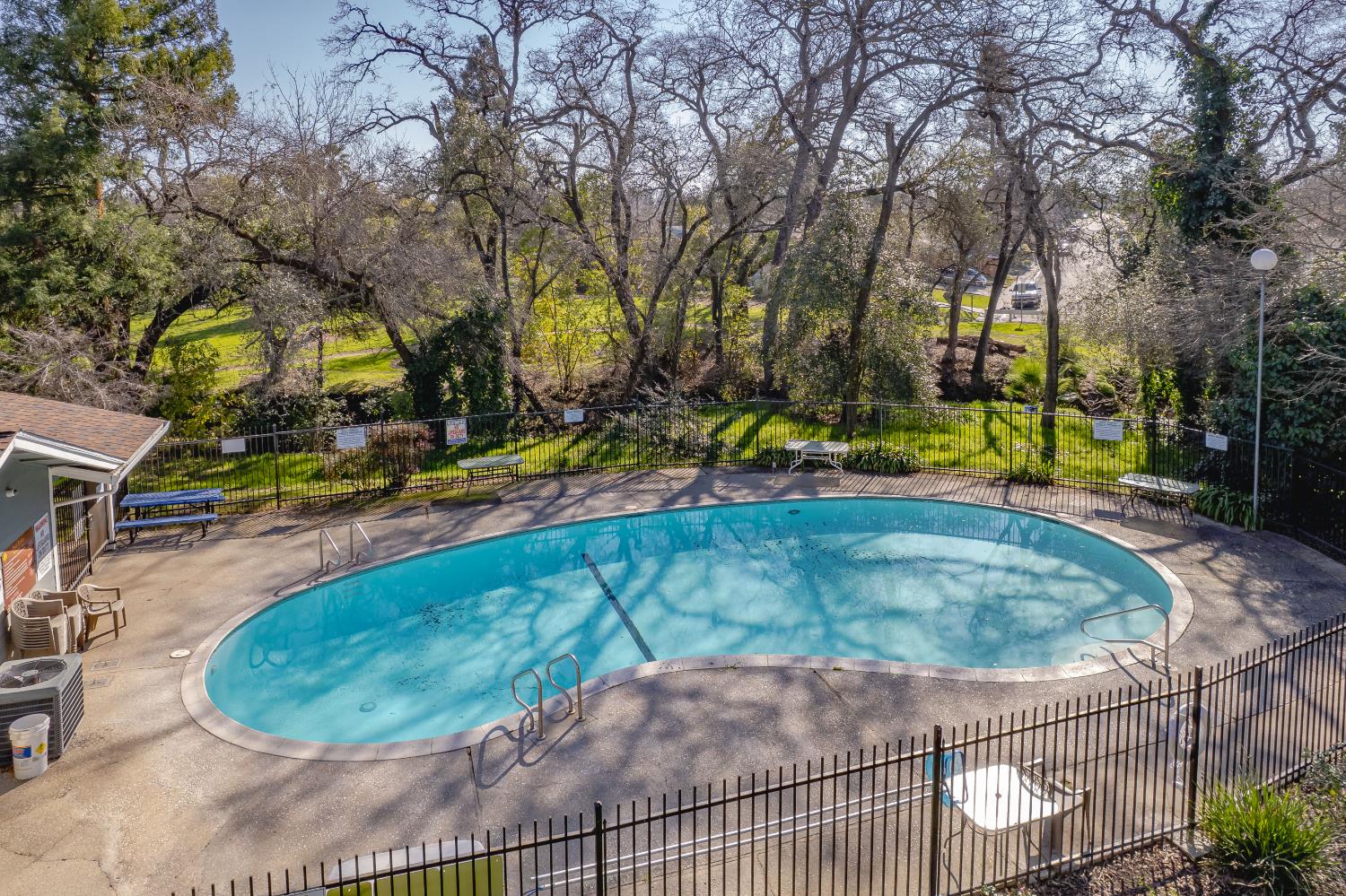 6146 Shadow Lane Citrus Heights, CA 95621 - Photo 35 of 45 a view of a swimming pool with a patio