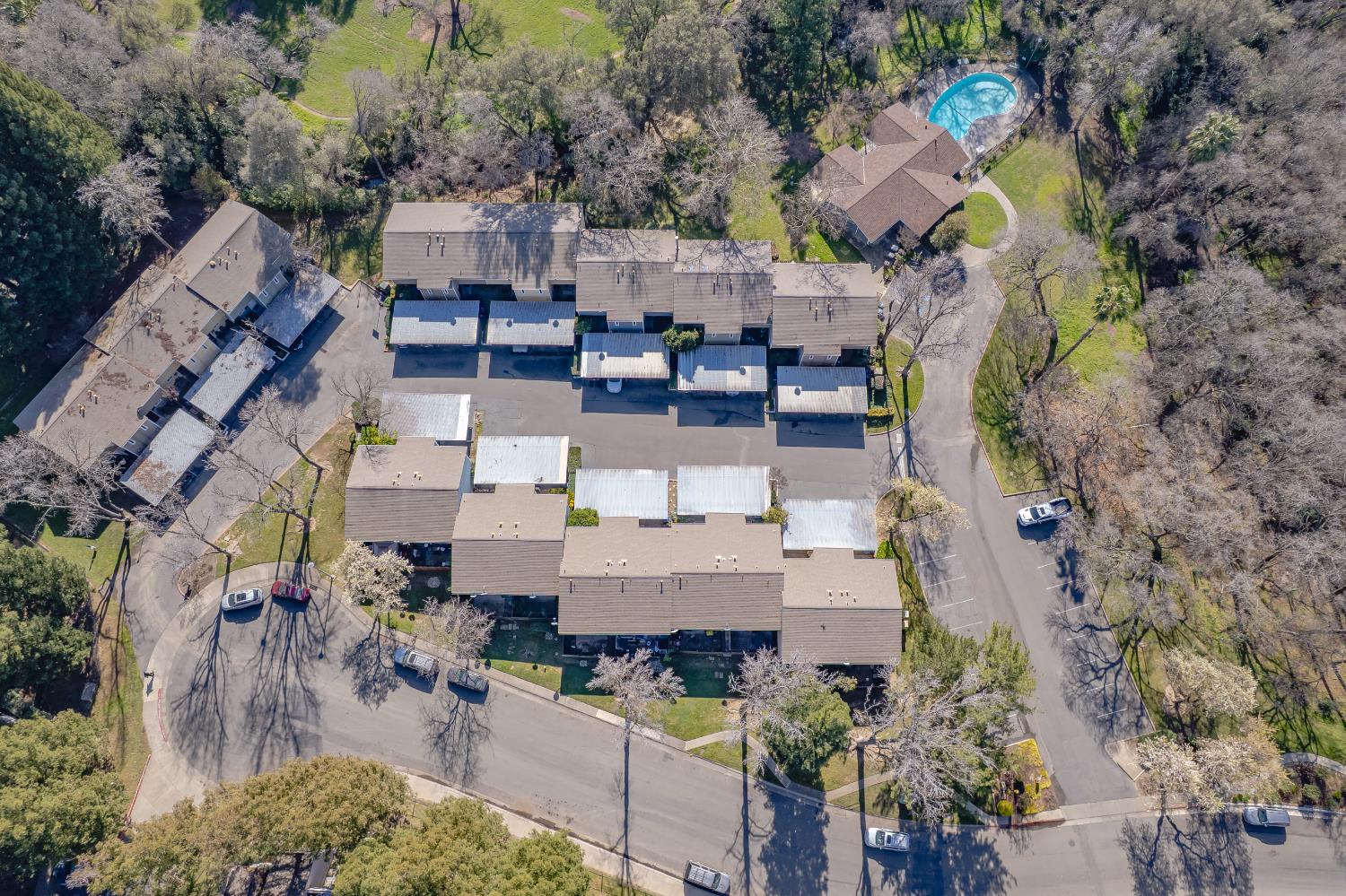 6146 Shadow Lane Citrus Heights, CA 95621 - Photo 42 of 45 an aerial view of multiple house with outdoor space