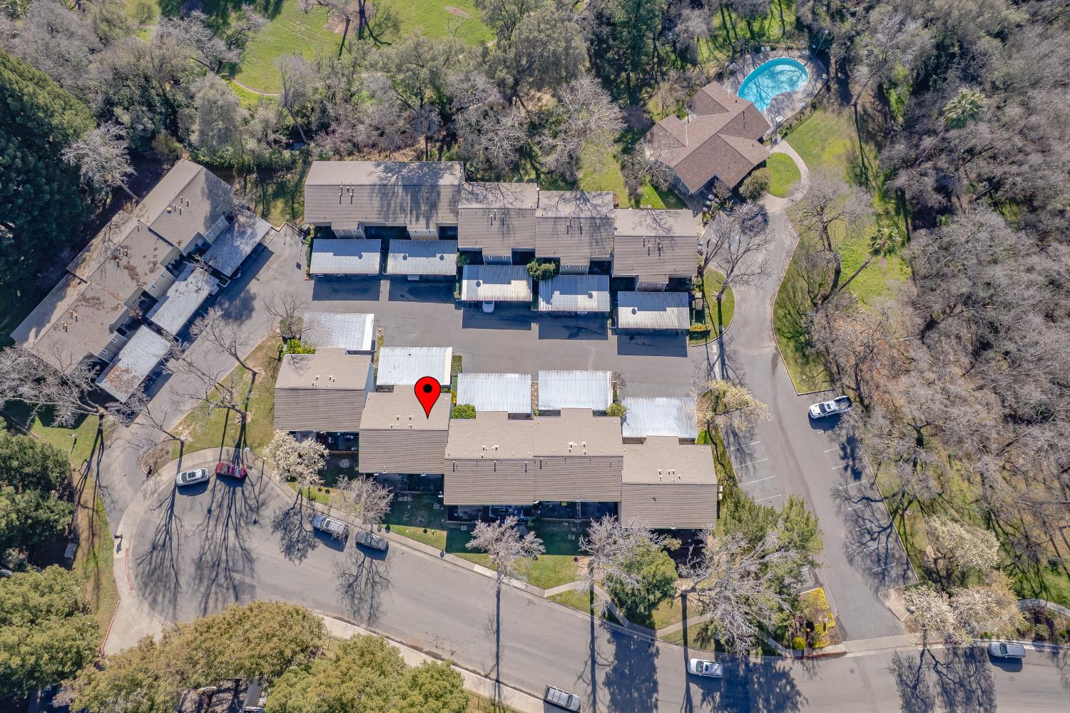 6146 Shadow Lane Citrus Heights, CA 95621 - Photo 43 of 45 an aerial view of houses with outdoor space