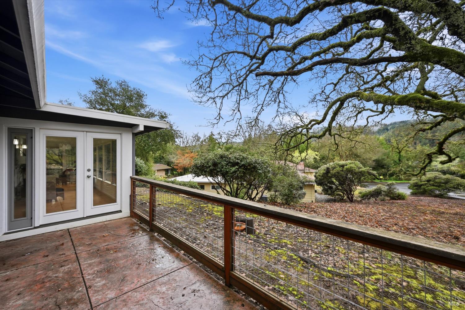 6480 Meadowridge Drive Santa Rosa, CA 95409 - Photo 25 of 26 a view of a pathway with a tree