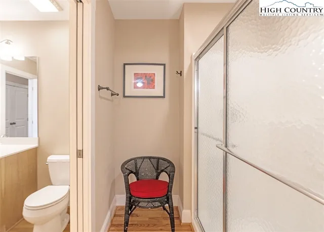 a room with gym equipment