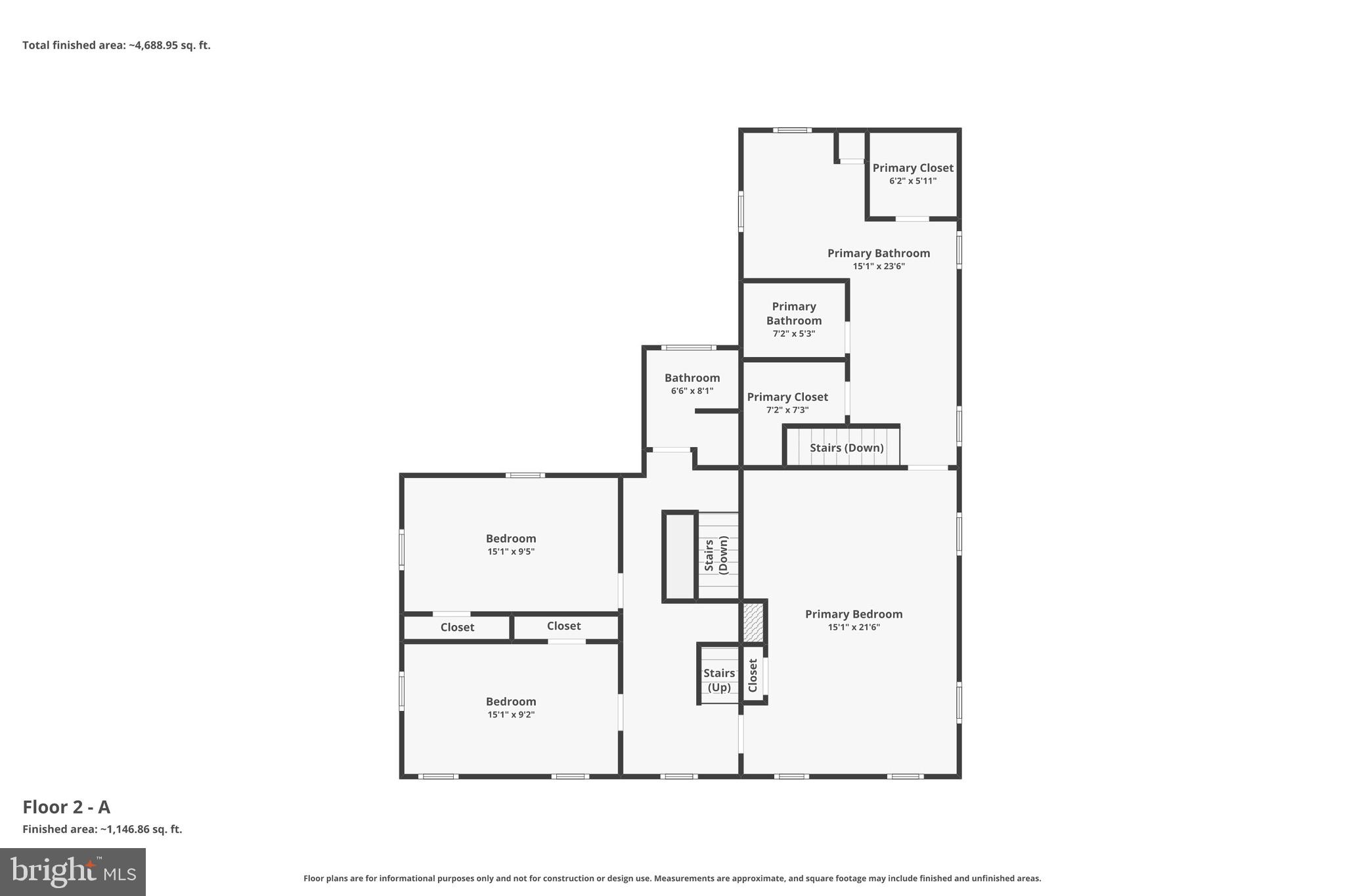 15715 Avery Road Rockville, MD 20855 - Photo 122 of 125 2nd Level of Main House