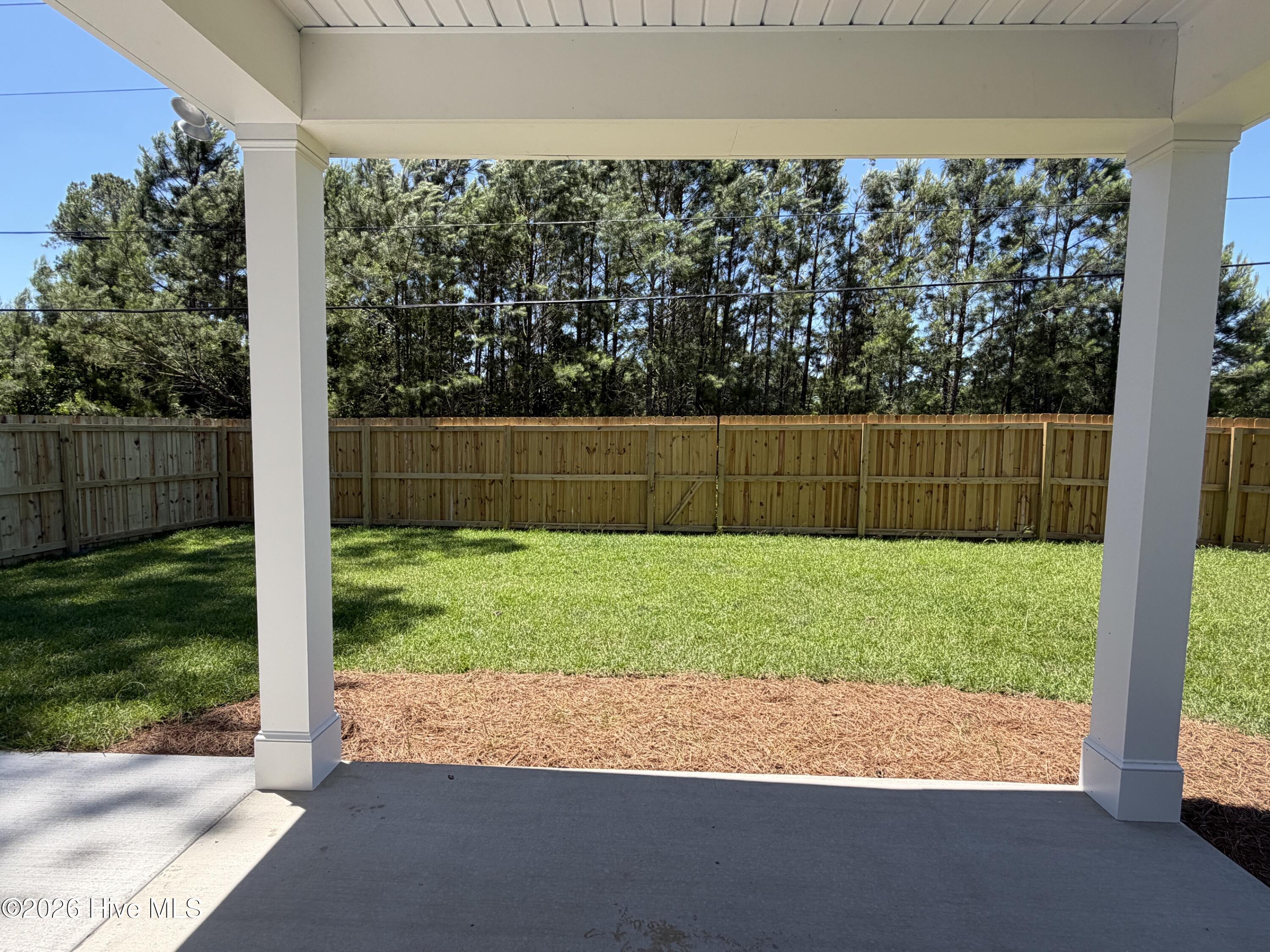 1037 Pine Ridge Castle Hayne, NC 28429 - Photo 11 of 25 VIEW FROM BACK PORCH