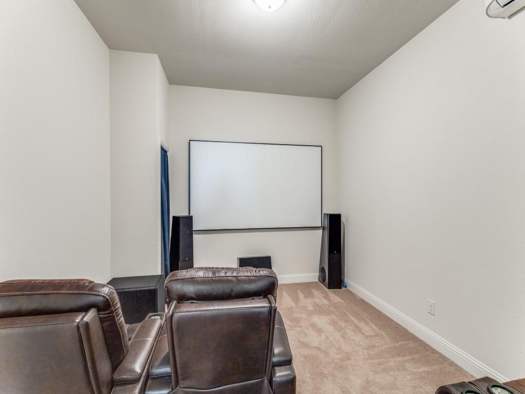 632 Point Vista Drive Aledo, TX 76008 - Photo 29 of 37 The Media Room Holds Four Recliner Chairs, Two Shown Here