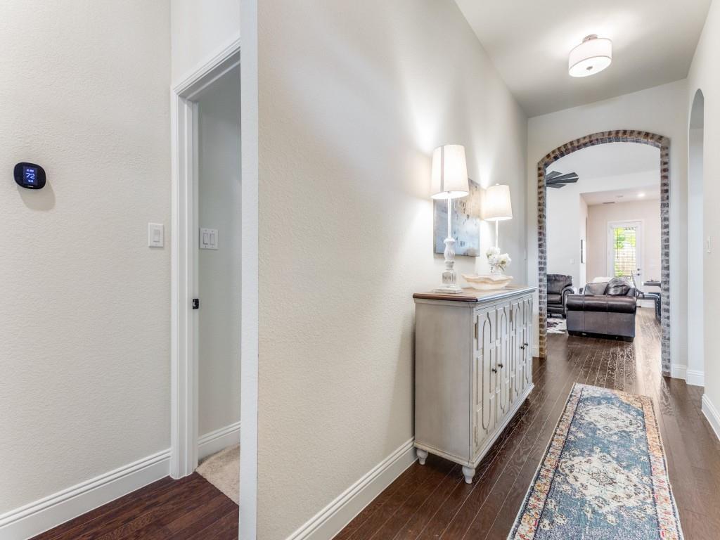 632 Point Vista Drive Aledo, TX 76008 - Photo 6 of 37 The Brick Trimmed Entrance to the Great Room is a Warm Touch to this Beautiful Home