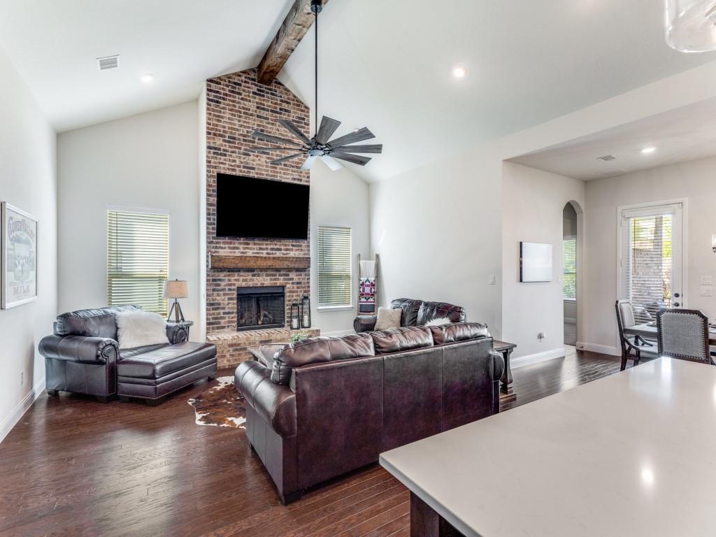 632 Point Vista Drive Aledo, TX 76008 - Photo 7 of 37 This Fireplace will Be Worth the Trip - Must See this Great Room in Person