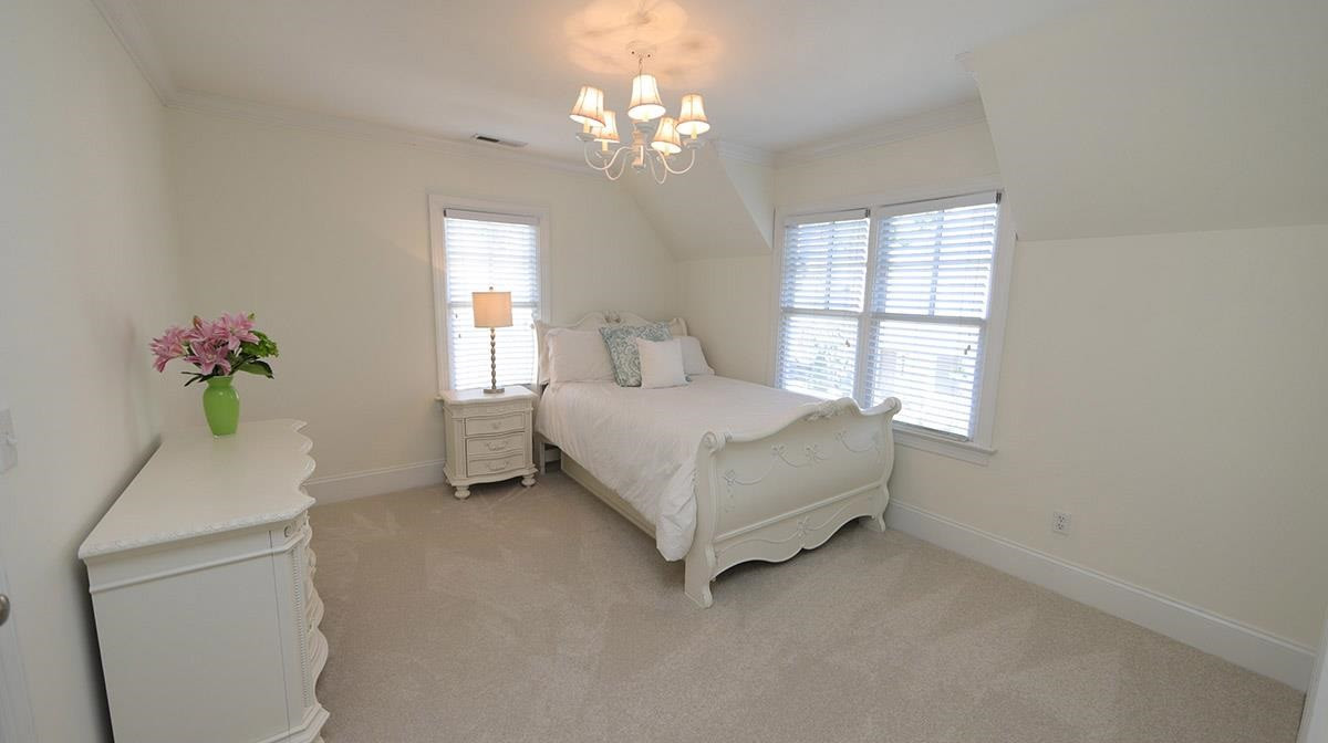 124 Village Mill Place Raleigh, NC 27608 - Photo 21 of 30 This Bedroom also has its own full bath and walk in closet. 3rd Bedroom