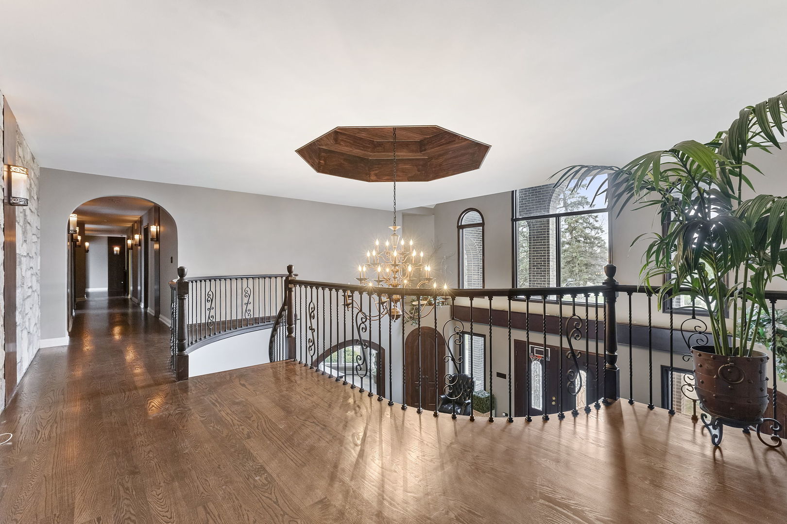 5N259 Wilton Croft Road St. Charles, IL 60175 - Photo 6 of 48 a view of entryway and hall with wooden floor