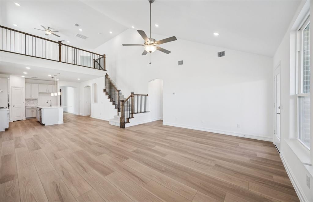 3048 Cliffside Drive Celina, TX 75009 - Photo 6 of 14 a view of empty room with wooden floor