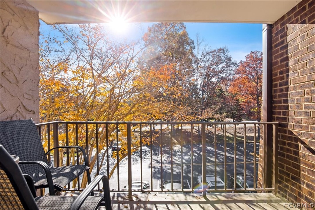 1503 Largo Road, Unit 202 Henrico, VA 23238 - Photo 26 of 26 View from Balcony (Back of the Building)