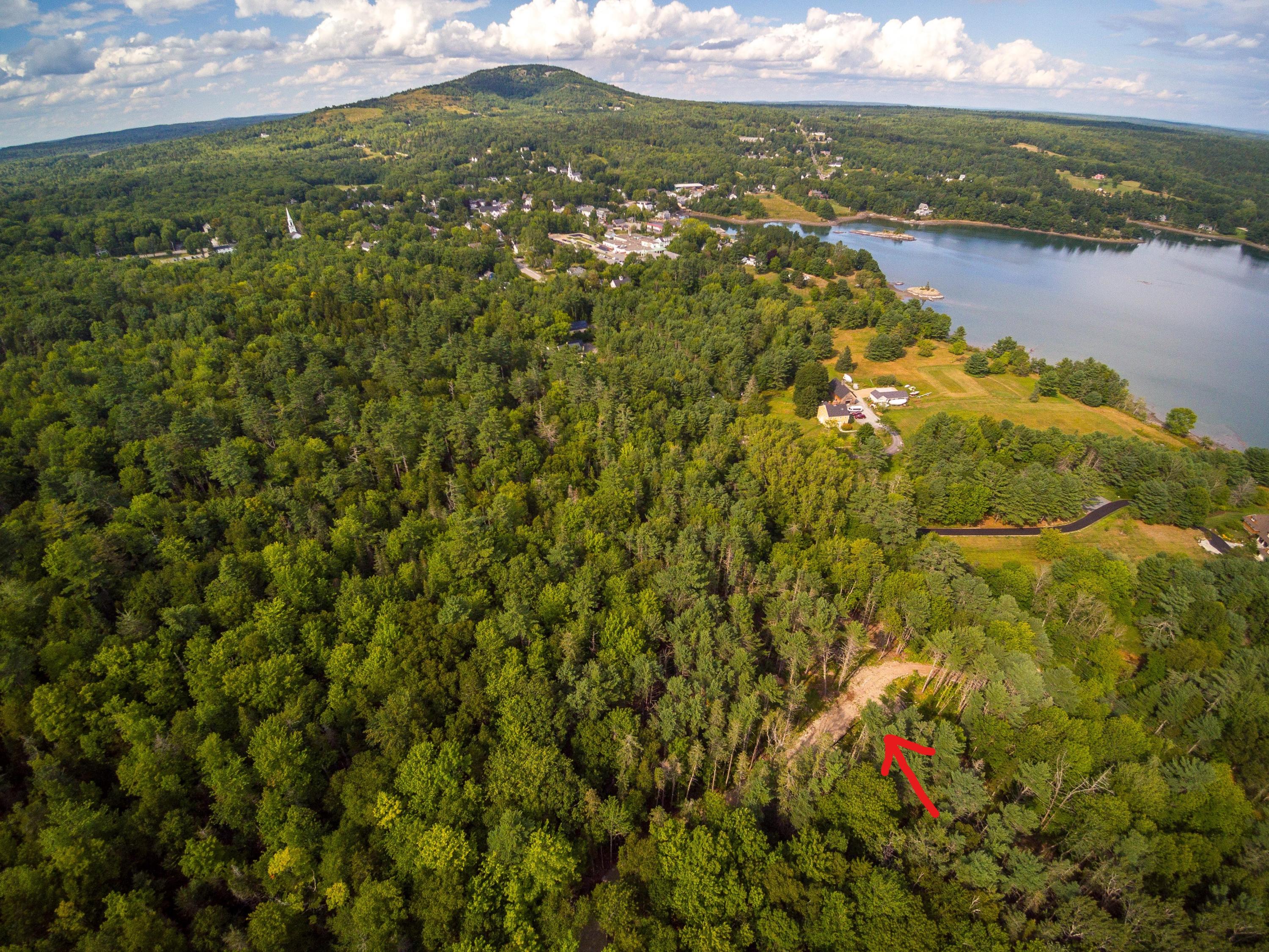 91 Parker Point Road Blue Hill, ME 04614 - Photo 3 of 10 Aerial Village