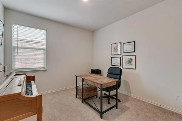 a room with furniture and windows