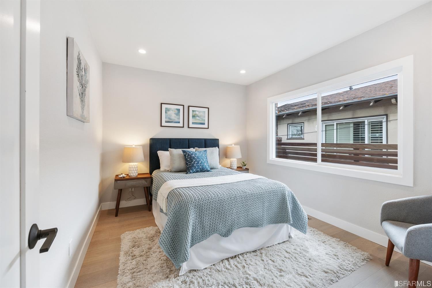 2935 Acton Street Berkeley, CA 94702 - Photo 39 of 63 a bedroom with a bed and a window