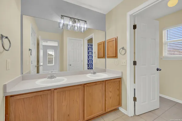 a view of a door and a street sign