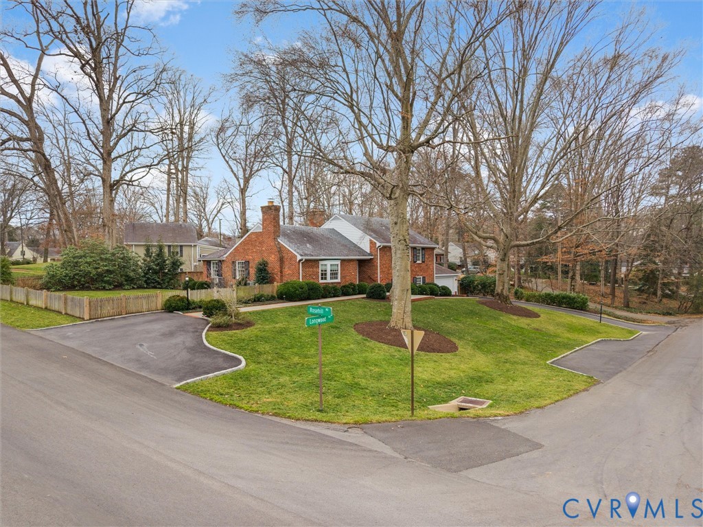 8101 Longwood Road Henrico, VA 23229 - Photo 2 of 49 a view of a house with a yard