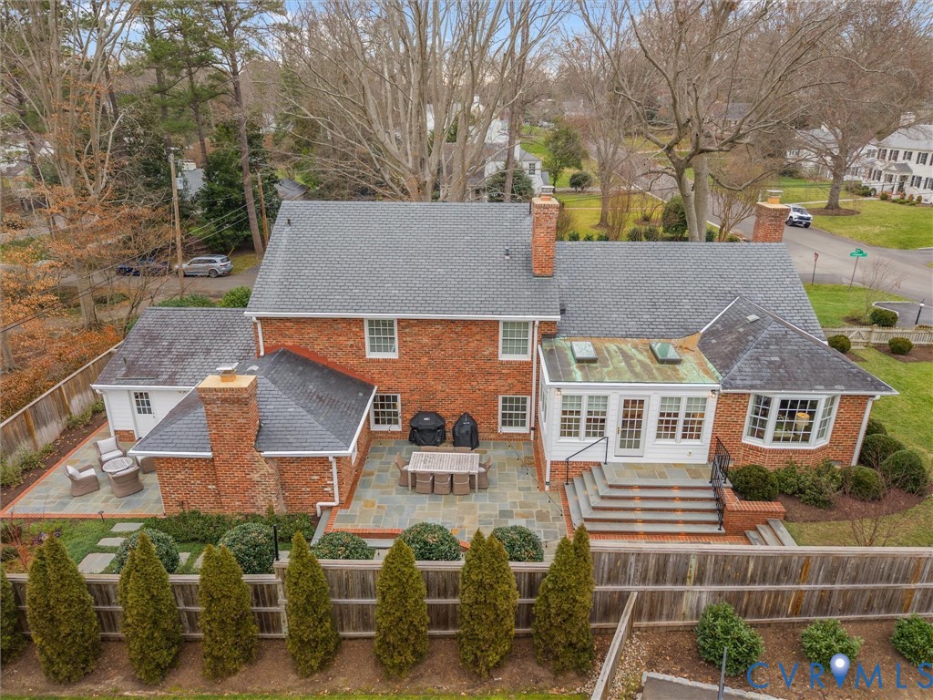 8101 Longwood Road Henrico, VA 23229 - Photo 41 of 49 an aerial view of multiple houses