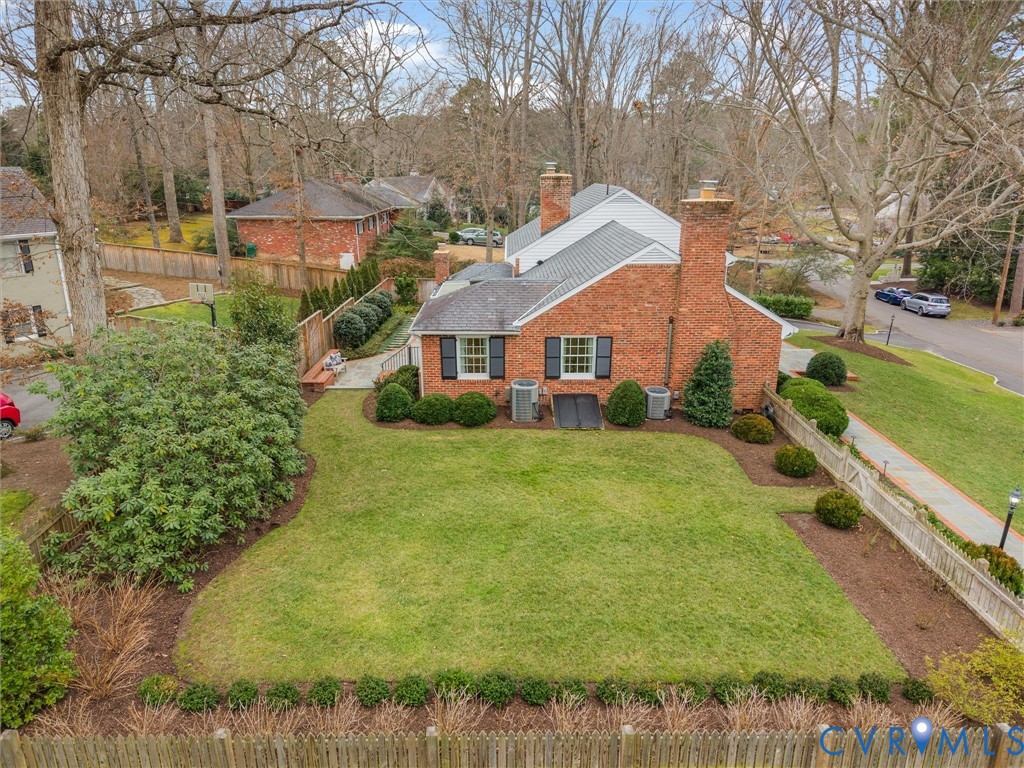 8101 Longwood Road Henrico, VA 23229 - Photo 48 of 49 a view of a house with a yard