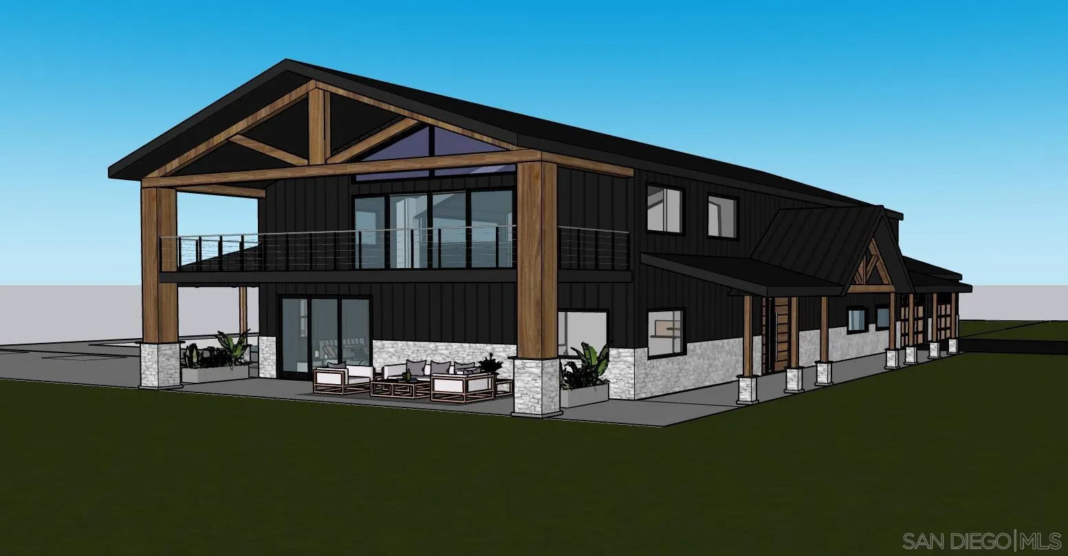 0 Via Dieguenos Alpine, CA 91901 - Photo 13 of 13 a front view of a house with a yard table and chairs