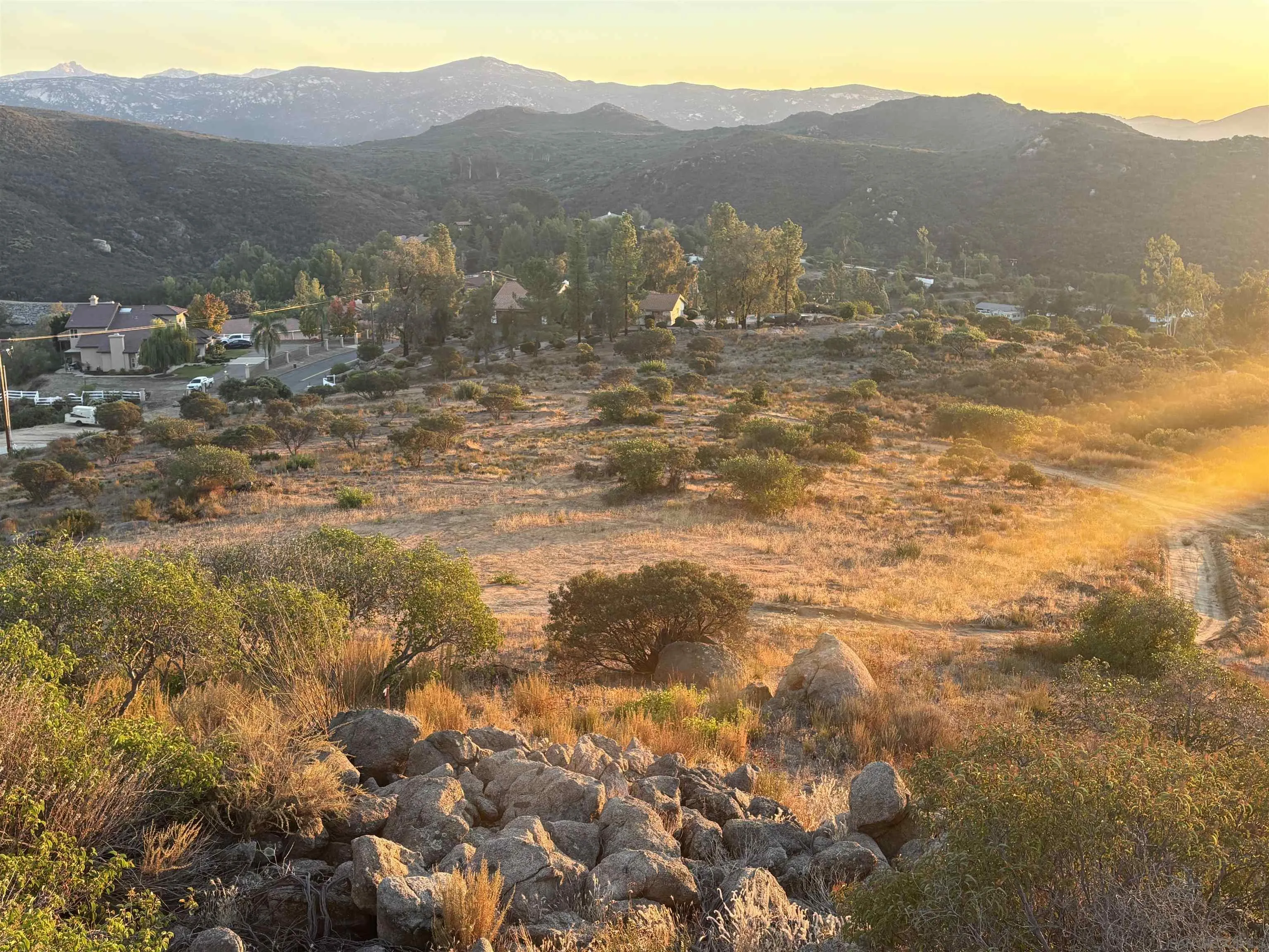 0 Via Dieguenos Alpine, CA 91901 - Photo 3 of 13 a view of a town with mountains in the background