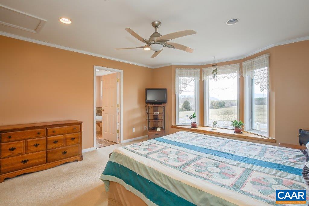 3585 Advance Mills Road Ruckersville, VA 22968 - Photo 28 of 39 a bedroom with a bed and a television