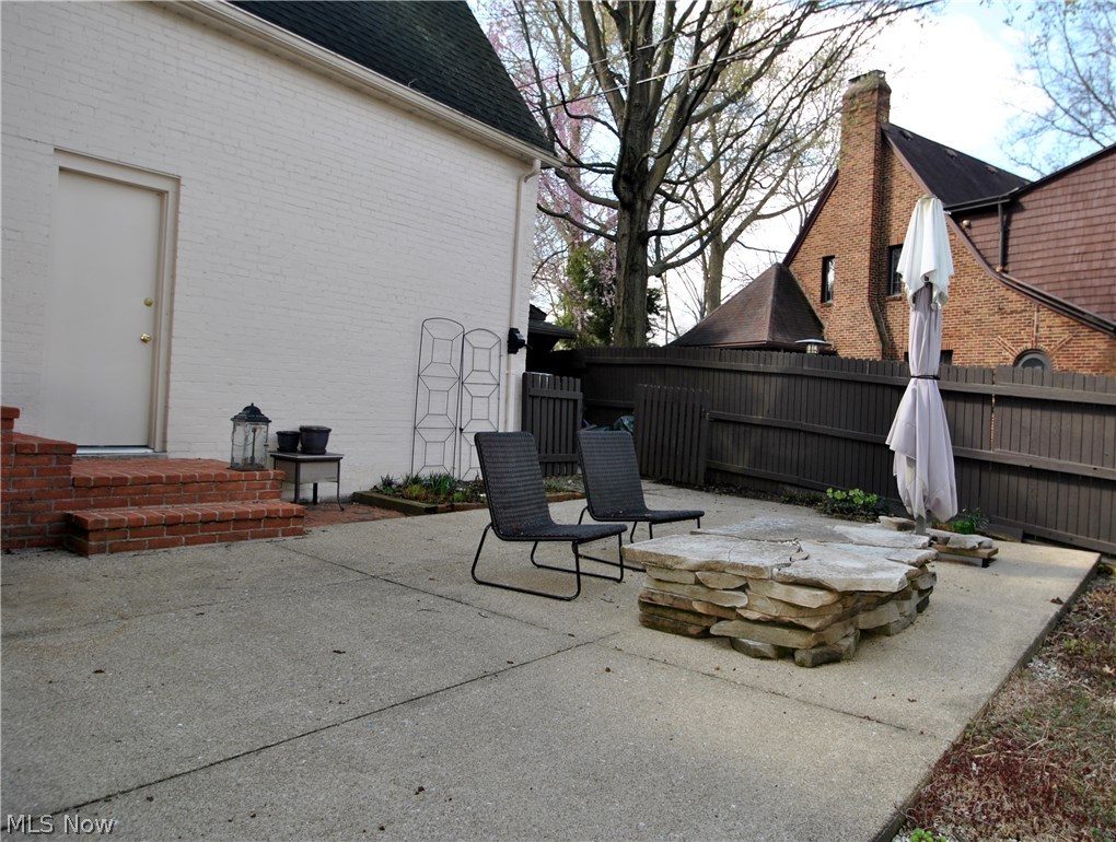 2881 Bellaire Road Silver Lake, OH 44224 - Photo 29 of 29 The lower level patio comes complete with a concrete table made from the recycled sidewalk