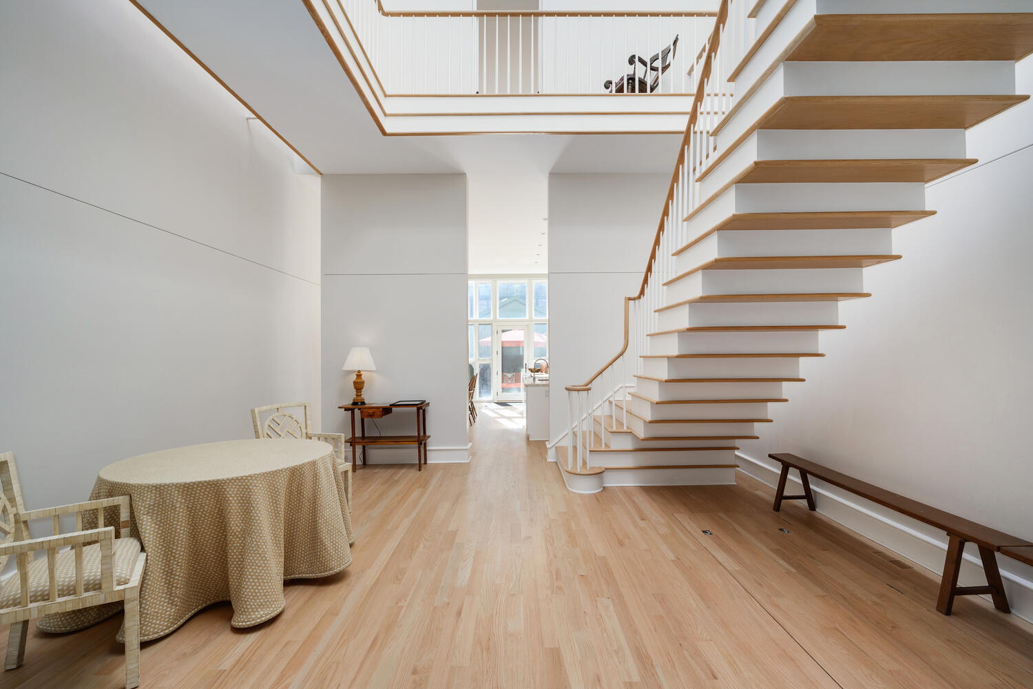 2214 North Burling Street Chicago, IL 60614 - Photo 4 of 29 a view of entryway and hall with wooden floor