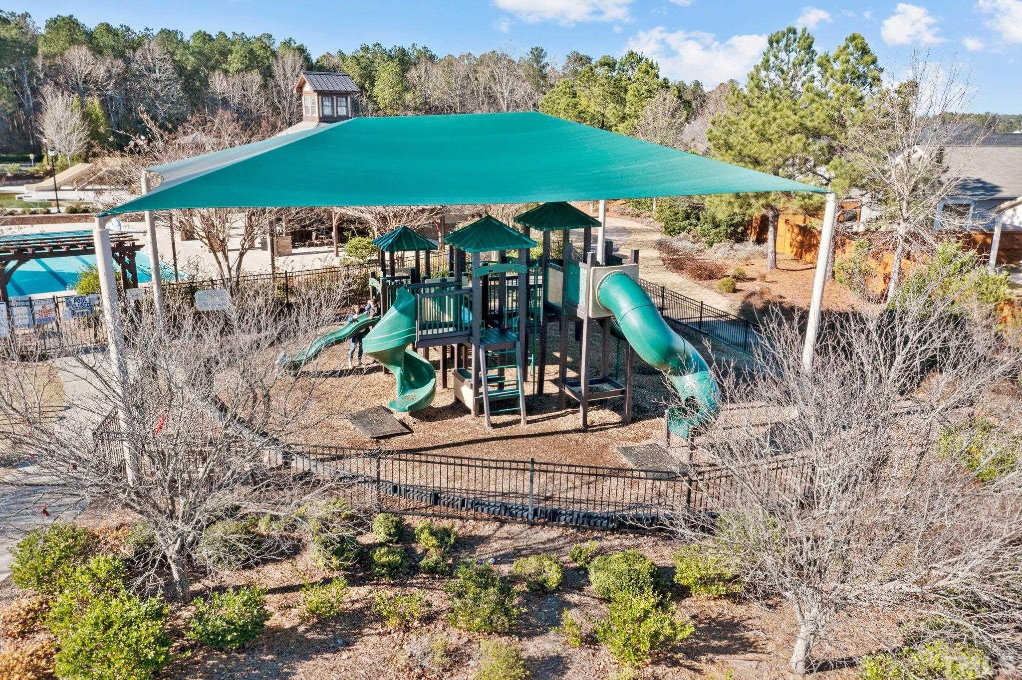 2842 Casona Way Raleigh, NC 27616 - Photo 25 of 27 an outdoor space with lots of trees