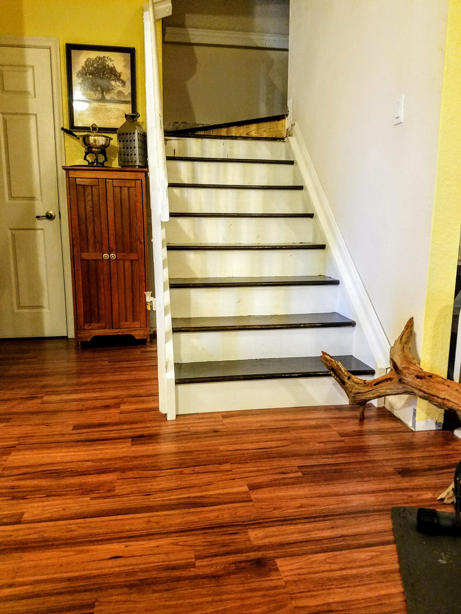 2366 Center Stone Lane Riviera Beach, FL 33404 - Photo 14 of 30 Wood Staircase