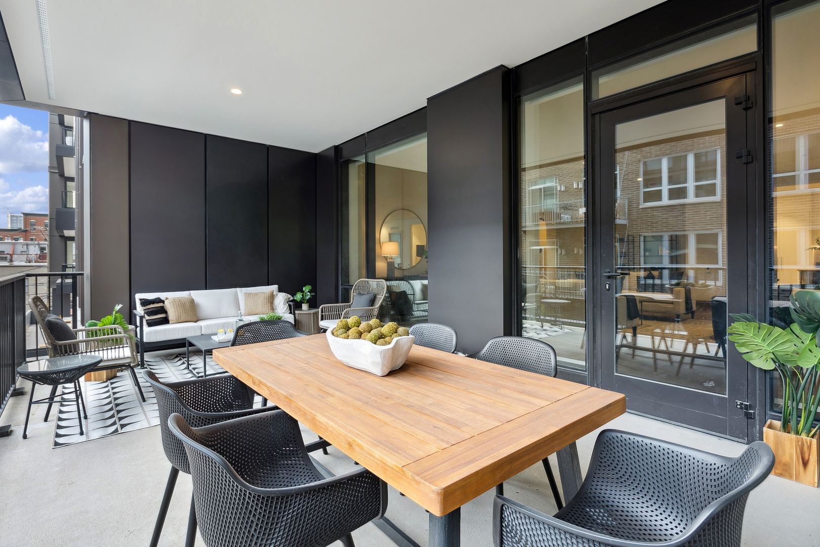 21 North May Street, Unit 301 Chicago, IL 60607 - Photo 21 of 35 a view of a dining room with furniture window and wooden floor